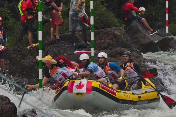Slalom race