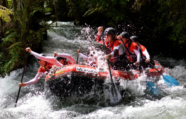 Training on the Kaituna