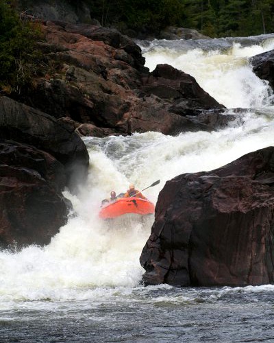 Running the Grandes Chutes on the Kipawa